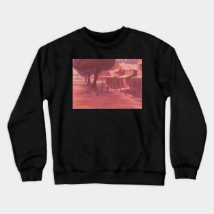 Thursday Island Street Scene Crewneck Sweatshirt